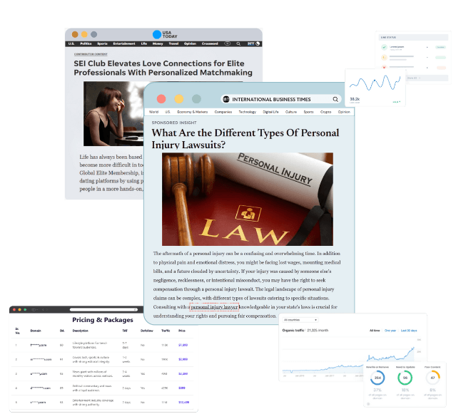 Premium Editorial Links service